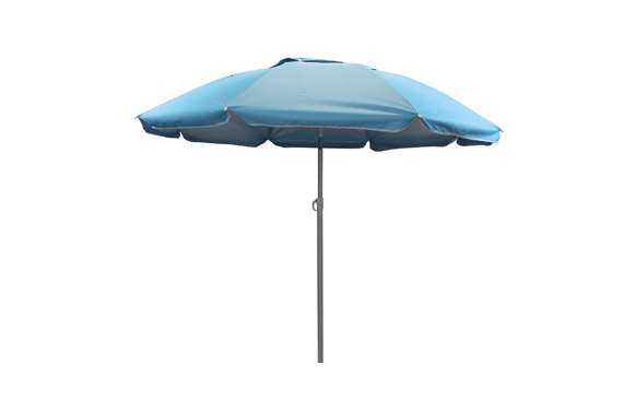 PARASOL PLAYA ALUMINIO é18AZUL