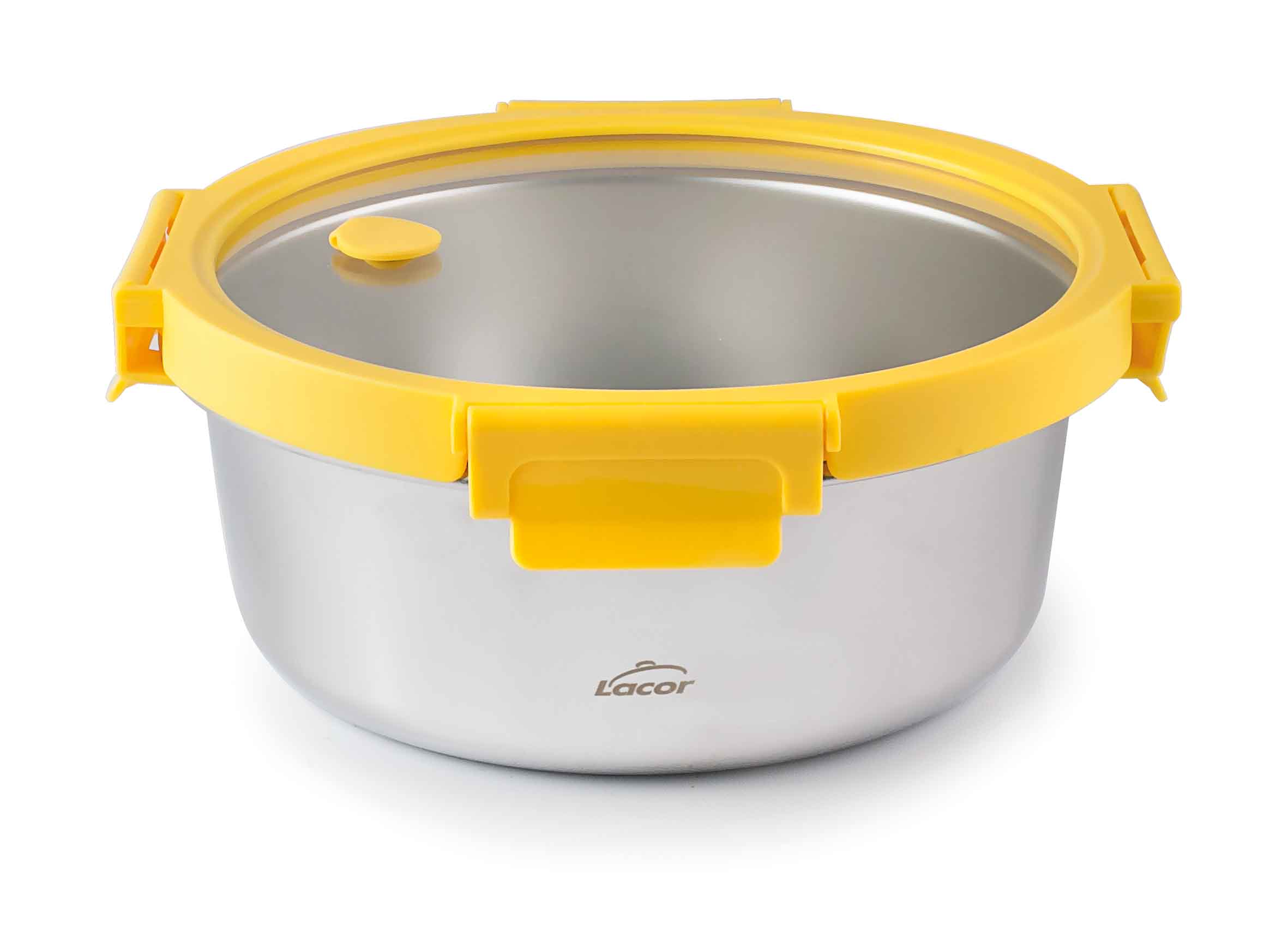 HERMETICO INOX TAPA CRISTAL ETERN REDOND