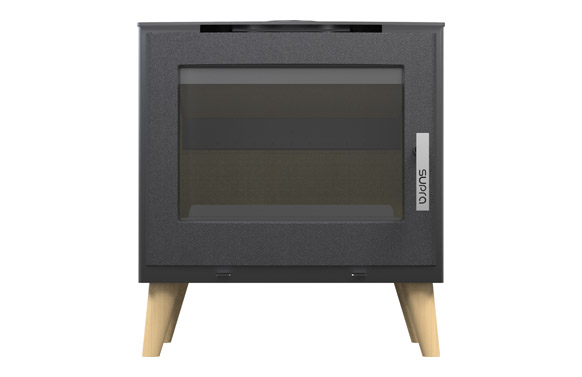 Estufa de leña emile 6,1 kw 2