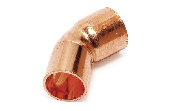 Curva cobre 45. m-h 5041 ø...