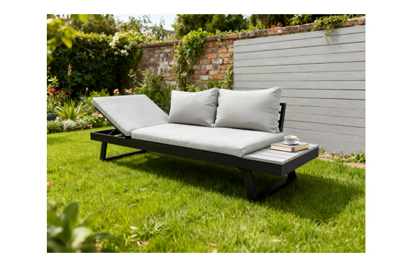 Sofa tumbona aluminio  verona 2