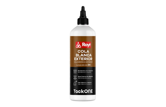 Cola blanca exterior tack...