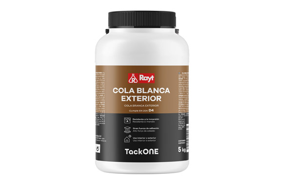 Cola blanca exterior tack...