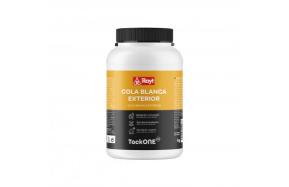 Cola blanca exterior tack...