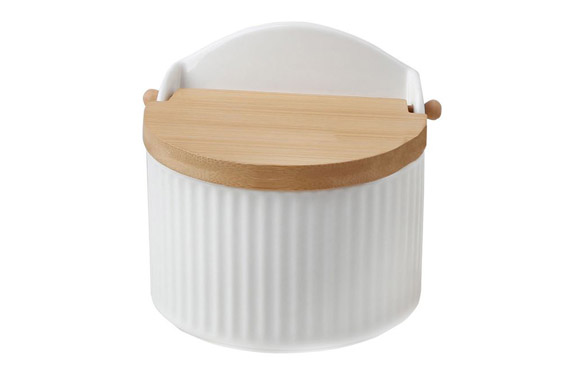 Salero porcelana grabada...