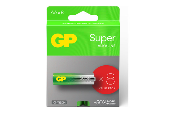 Pila alcalina super lr6 aa...