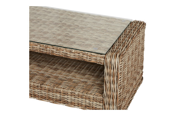 Mesa baja ratan vila natural 2