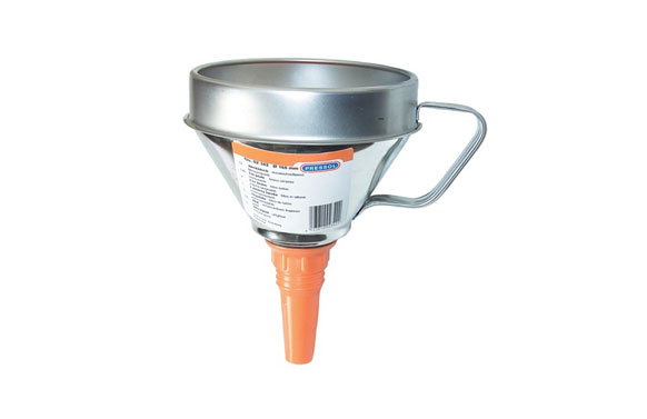 EMBUDO GALVANIZADO CON FIL200 MM