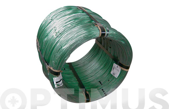 Alambre plastificado  verde rio-flex 2.00/3.00 mm