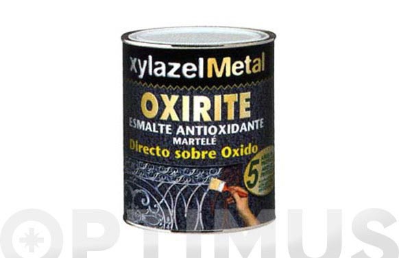 Esmalte antioxidante oxirite martele 750 ml negro