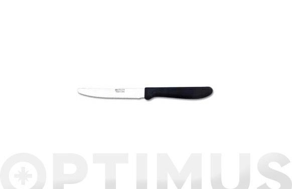 Cuchillo mesa genova negro-11 cm