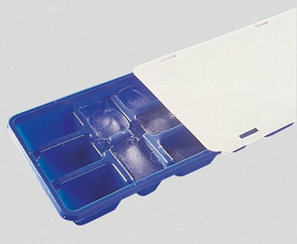 Bandeja cubitos hielo 25x10cm c/t plastico flexib. fackelman