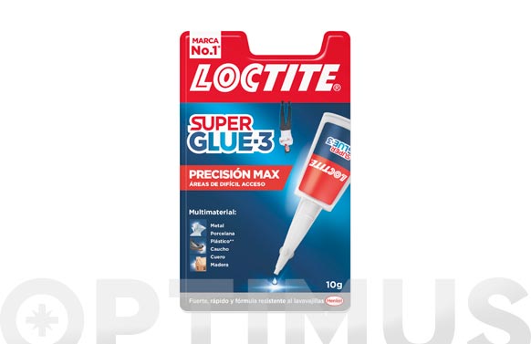 Adhesivo instantaneo super glue-3 precision max 10 gr 