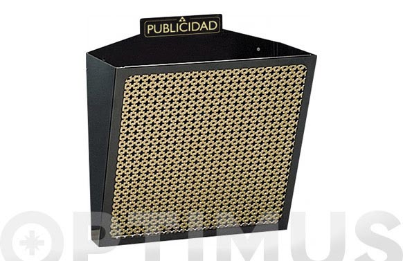 CESTA PUBLICIDAD CLASICO REJILLA OCRE BRILLO E-2313 2