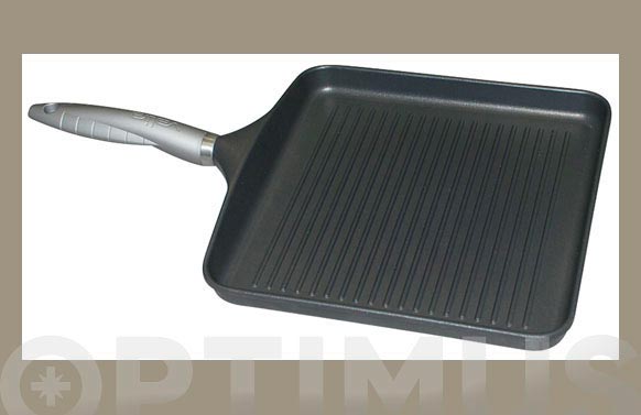 GRILL ORIGEN RAYADO TECNOF28 X 28 CM GAS