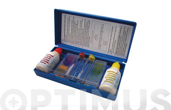 ANALIZADOR AGUA PISCINA PH Y CLORO KIT 209080 1