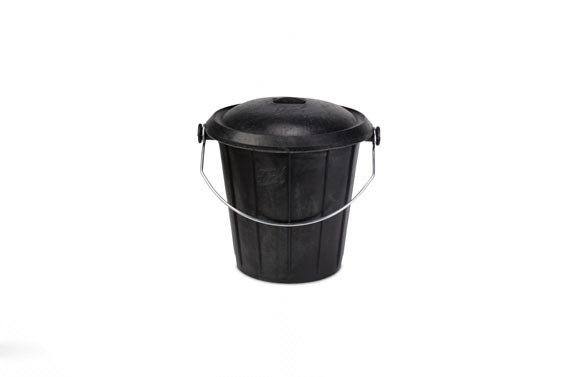 Cubo comunal goma sin tapa n. 2 30 l