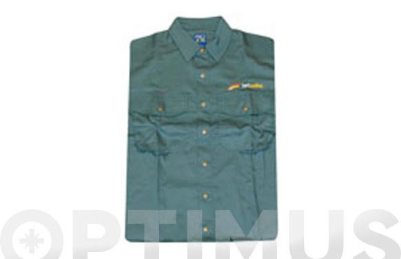 CAMISA M/LARGA BRICOFAC   T M  VERDE