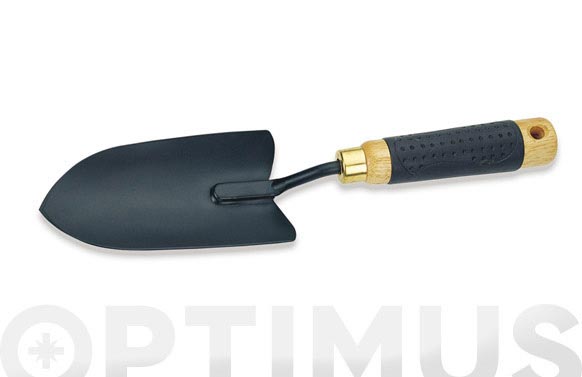 PALA ANCHA ACERO LAMINADO MANGO CAUCHO