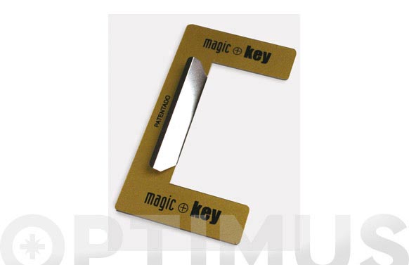 Dispositivo antitarjeta para cerradura magic key