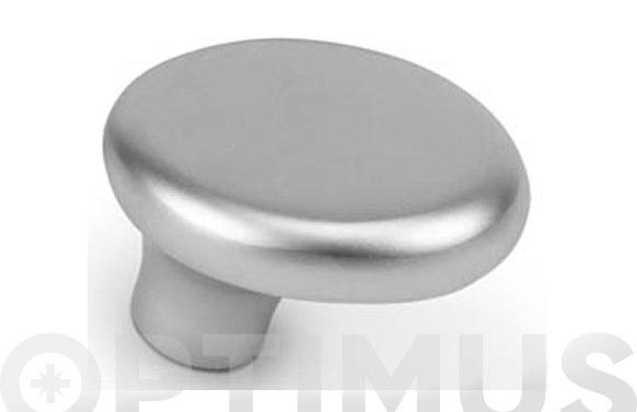 POMO METALICO NIQUEL CEPILLADO 8711038 2