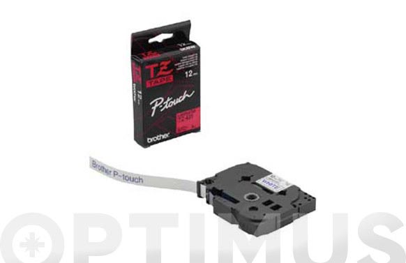 CINTA BLANCA/LETRA NEGRA 512 MM X 8 M