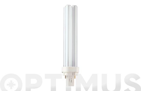 Lampara bajo consumo pl-c 26w g24d3 neutra (2p)