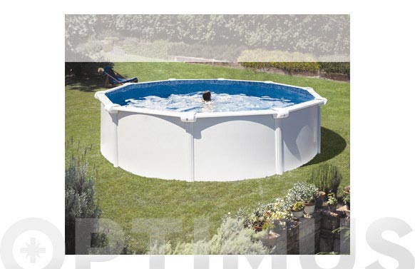 Piscina acero redonda...