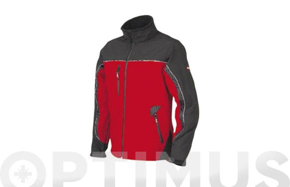 CHAQUETA RED SHELL ROJO/NET XXL