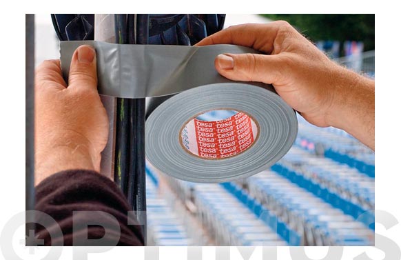 CINTA AMERICANA TEJIDO GAFFER 4688 25 M X 50 MM PLATA 04688-00047-00 3