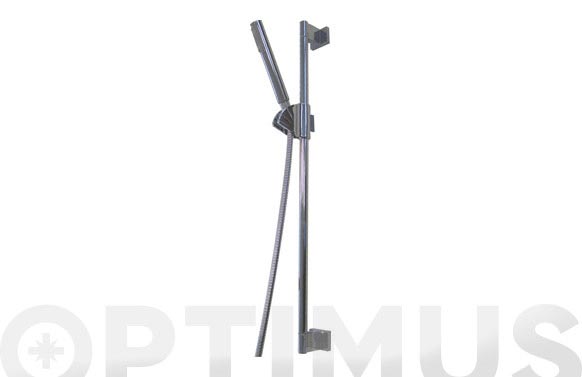 Conjunto ducha + barra deslizante cromo