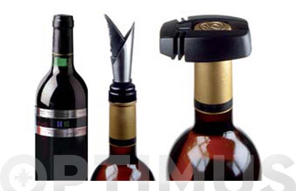 Accesorios de vino ambit 3 piezas - ak003
