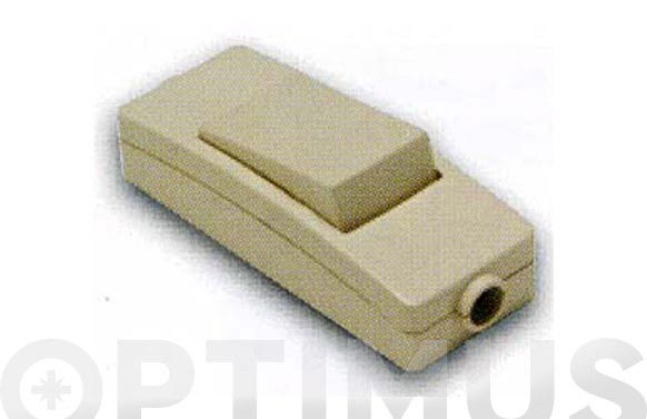 Interruptor de paso 10a-250v blanco