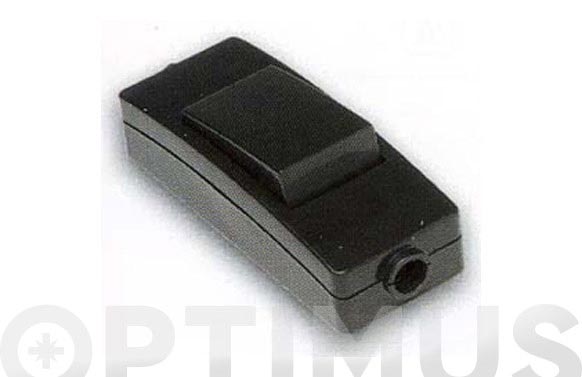 Interruptor de paso 10a-250v negro