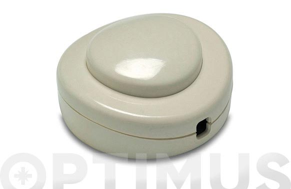 Interruptor de pie 2a-250v blanco