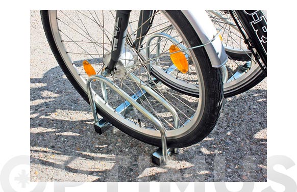 ⇒ Soporte suelo mottez para 3 bicicletas 72x33cm ▷ Precio