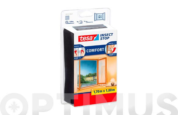 MOSQUITERA VENTANA 1,7 X 1,8 MT COLOR ANTRACITA 55915-00021-00 2