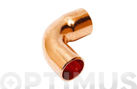 CURVA COBRE 90ø MACHO-HEMBé 18 MM