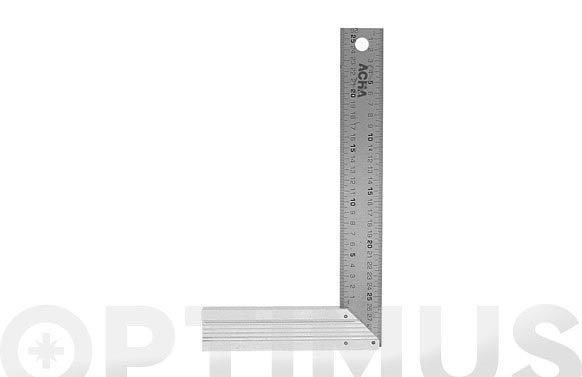 ESCUADRA INOX MATE ACHA     40-304/300MM