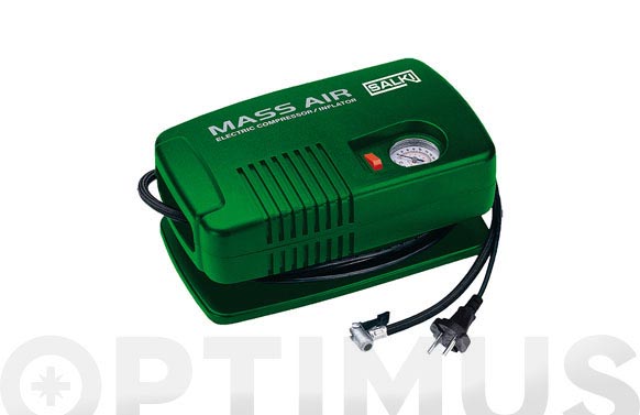 MINI COMPRESOR AUTOMOVIL 230 V - 125 PSI / 8,62 B CON MANOMETRO 8302068 2