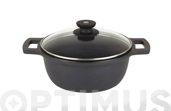 CACEROLA ALTA ALUMINIO FUN24 CM INDUCCIO