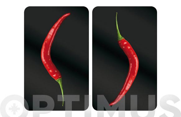 TABLA PROTECCION VITROCERAMICA VIDRIO 2 UDS PEPERONI 2521380100 2