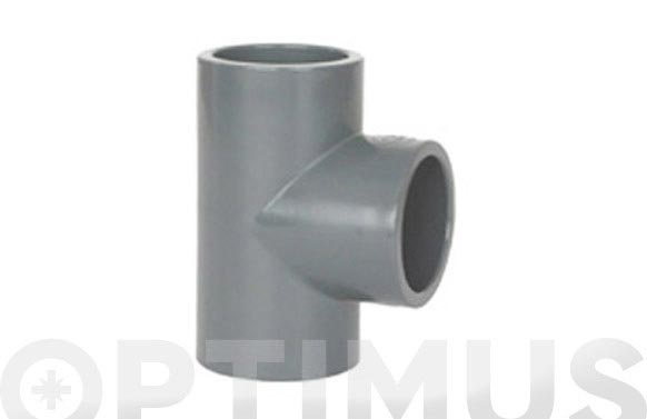 TE HEMBRA 90º ENCOLAR PVC PRESION Ø 32 250043 2