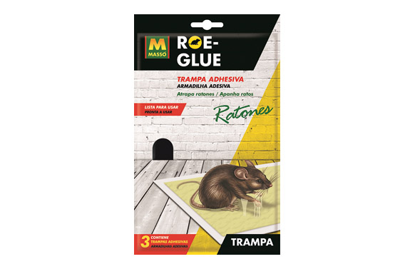 Trampa adhesiva ratones roe-glue