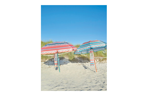 Parasol sombrilla playa plegable mini ø 180 cm colores surtidos upf50+