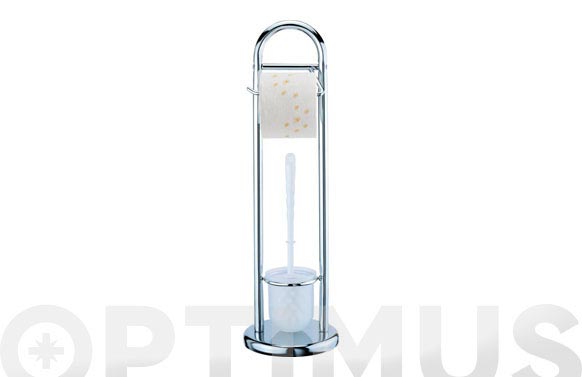 Juego pie wc 2 piezas cromo salamanca