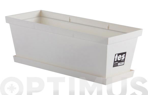 Plato tes 46x16,5x 2,5 - blanco para 50cm (8550)