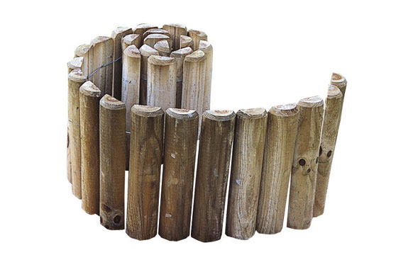 Bordura madera siloux espesor 25 mm 30 x 180 cm 