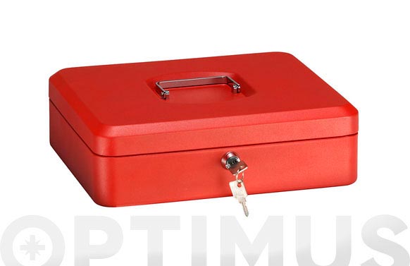 CAJA CAUDALES ELEGANT     T.4-ROJO