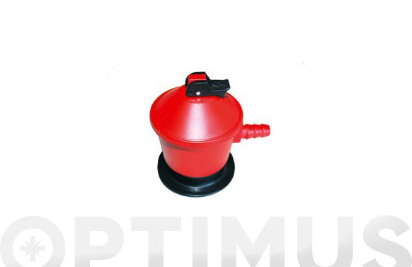 Regulador gas para bombona butano/propano 50 mbar